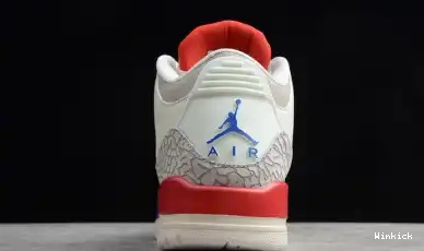 Retro International Flight 3 Air Jordan AJ3136064-140 0704